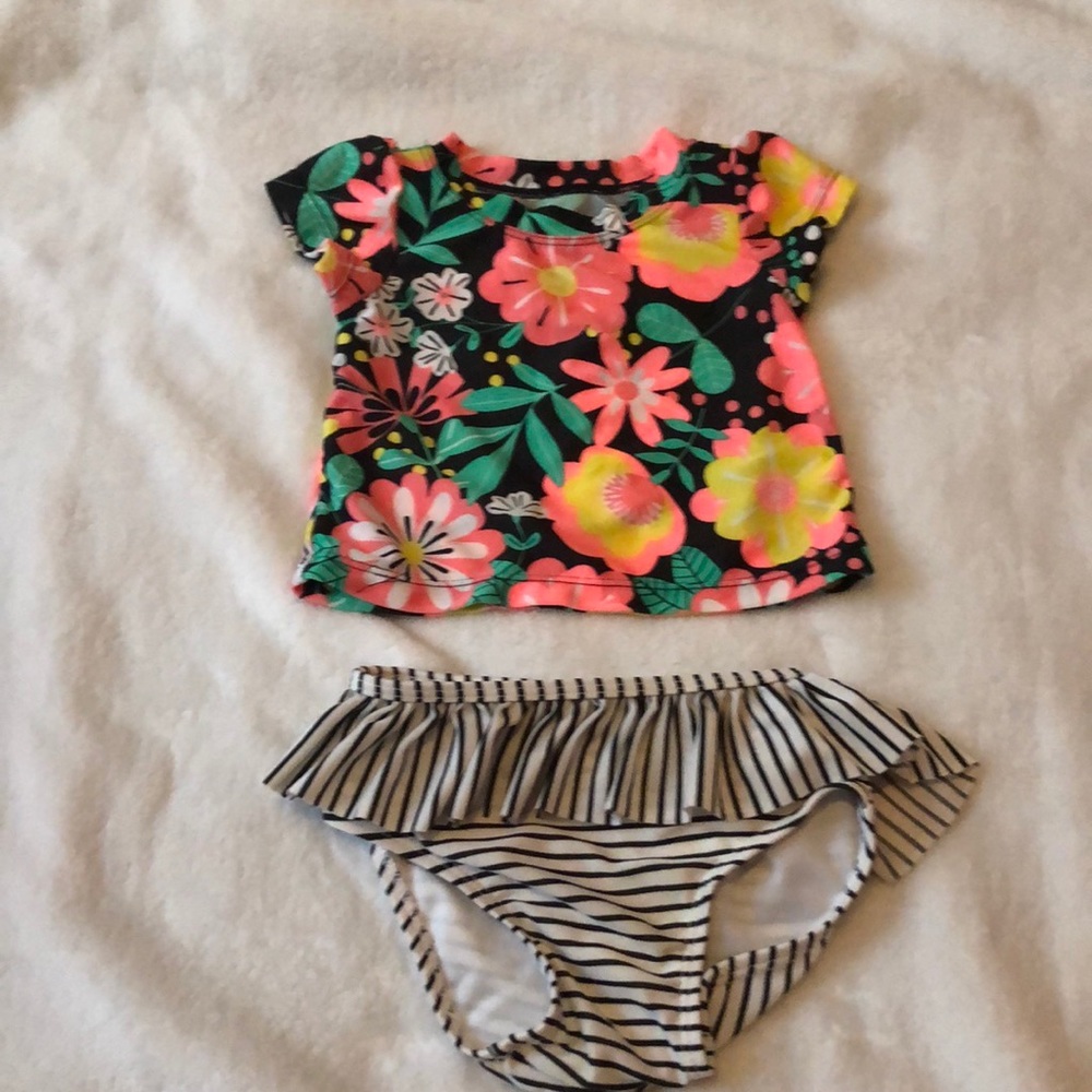 Two piece bathing suit